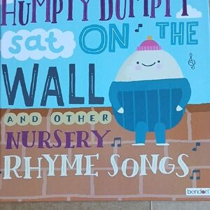 Humpty Dumpty Sat on the Wall Nursery Rhyme Songs Book